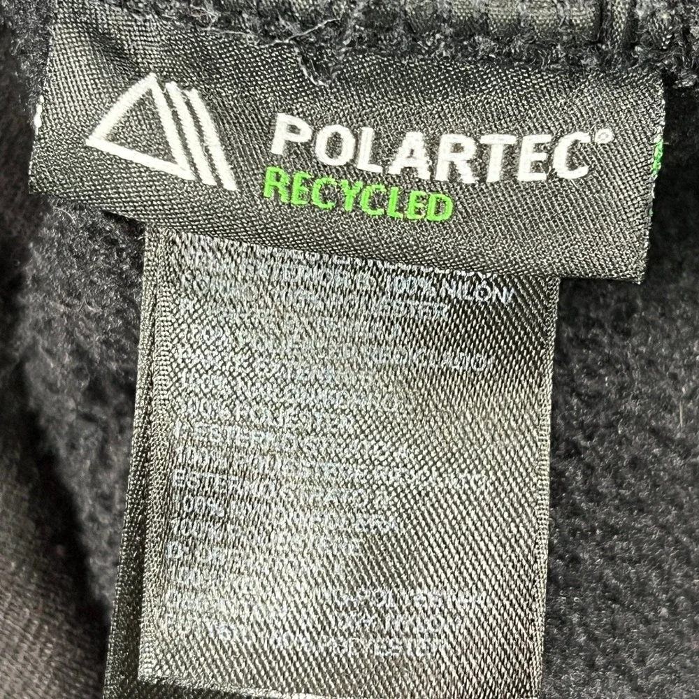 The North Face Polartec Denali Fleece Jacket Mens 2XL Black Full Zip Winter Wear